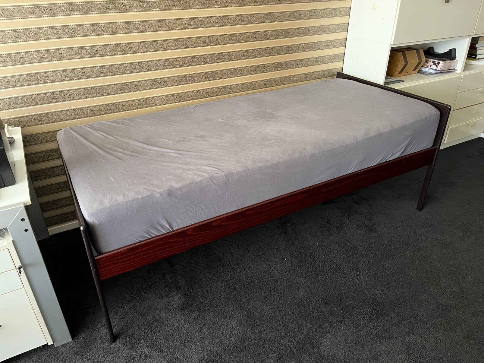 AUPING 90x200 verstelbaar, Ophalen, Gebruikt, 90 cm, Eenpersoons