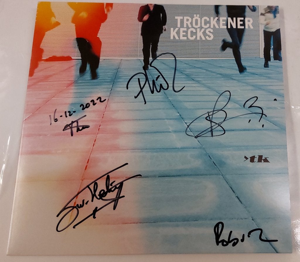 Trockener Kecks VINYL LP gesigneerd TK 2022, Verzenden, Zo goed als nieuw, 12 inch, Rock