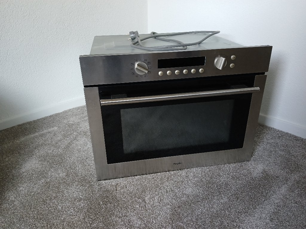 Pelgrim MAC696RVS Combi-oven - Gebruikt, Witgoed en Apparatuur, Ovens, Ophalen, 45 tot 50 cm, Gebruikt, Pelgrim