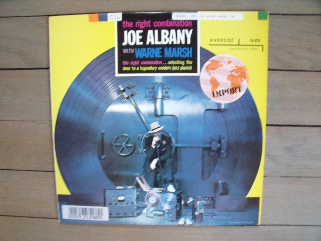 Joe Albany with Warne Marsh - The right combination, 1960 tot 1980, Gebruikt, Ophalen of Verzenden, 12 inch