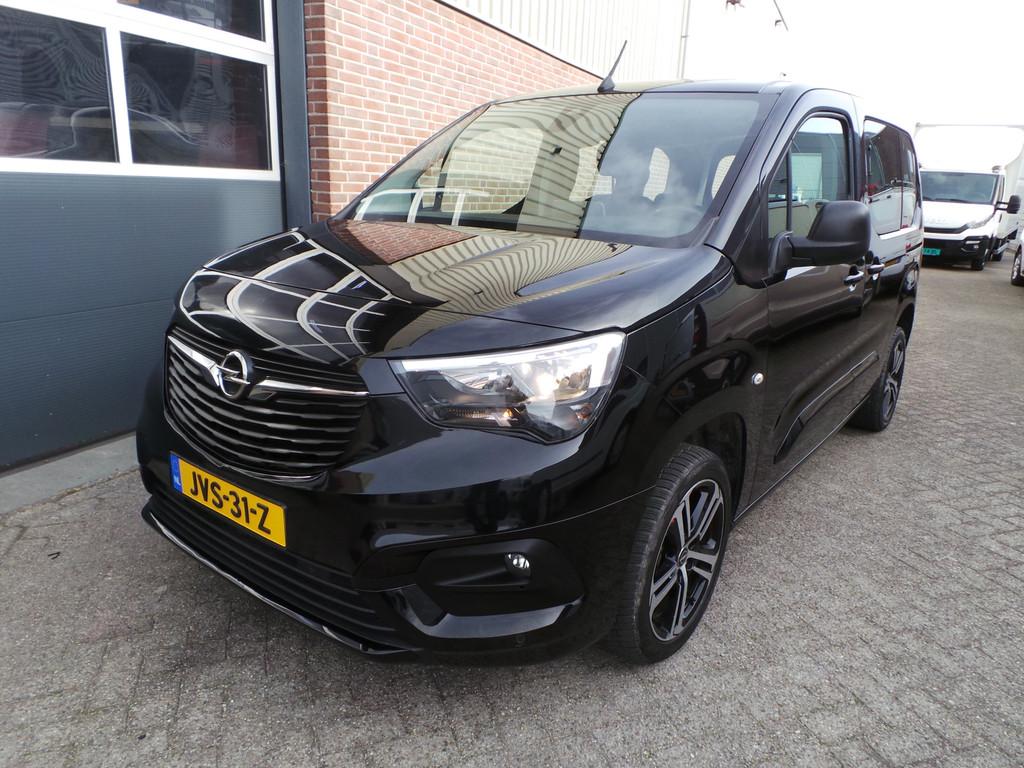 Opel Combo Tour 1.2 Turbo L1H1 Edition 22.950 Airco,Cruise,N, Voorwielaandrijving, Stof, Gebruikt, Zwart