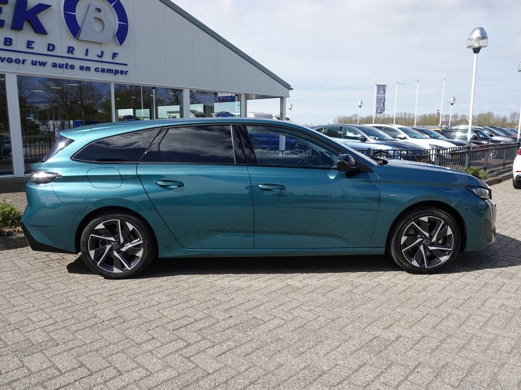 Peugeot 308 SW 1.6 PHEV 180PK Allure AUT H-LEER | NAVI | CAM, Auto's, Peugeot, Gebruikt, Euro 6, 4 cilinders, 181 pk