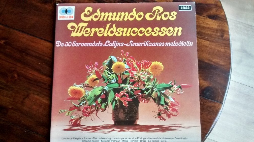 2 LP - Edmundo Ros - Wereldsuccessen, Ophalen of Verzenden, Zo goed als nieuw, 12 inch, Dubbel-LP