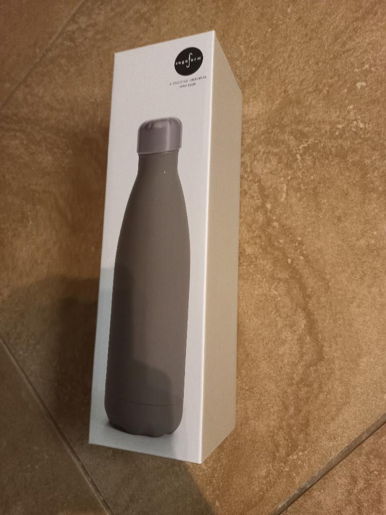 Sagaform stalen Hot & Cool isoleerfles 0.5L - Groen /nieuw, Ophalen of Verzenden, Nieuw