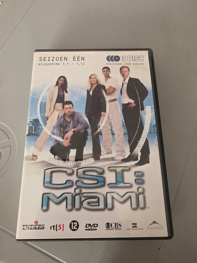 CSI: Miami Seizoen 1 DVD, Cd's en Dvd's, Dvd's | Tv en Series, Ophalen of Verzenden