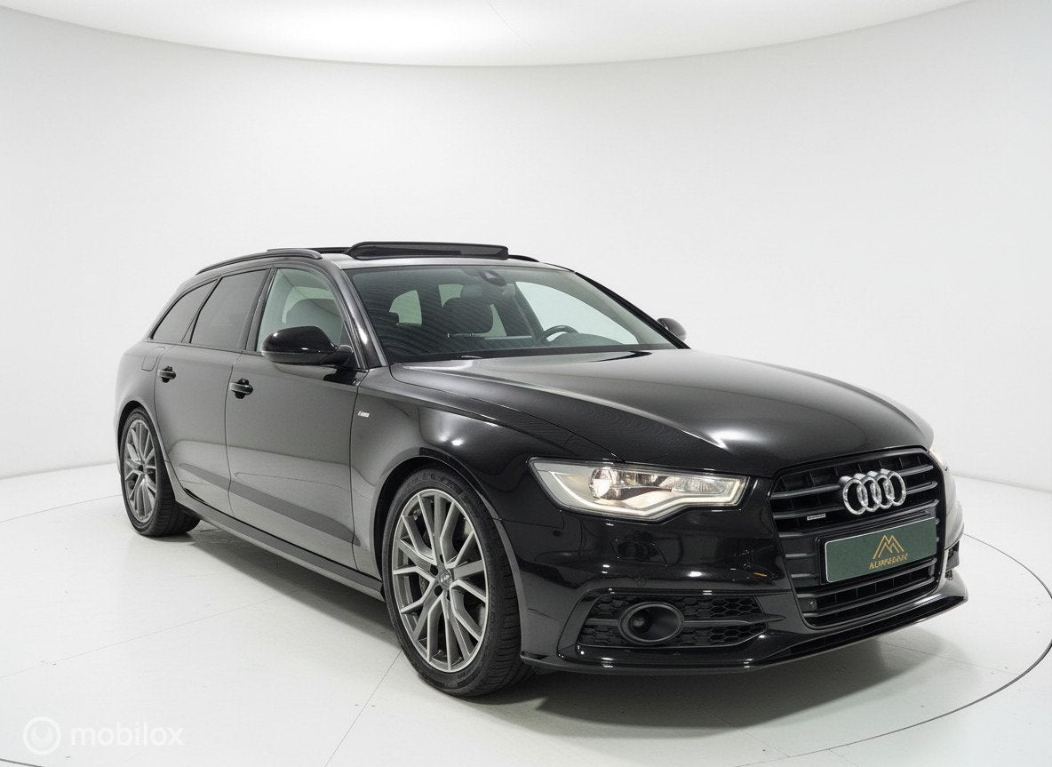 Audi A6 Avant 3.0 TFSI S-Line quattro Sport Edition Pro line, Auto's, Automaat, Euro 5, Gebruikt, Zwart