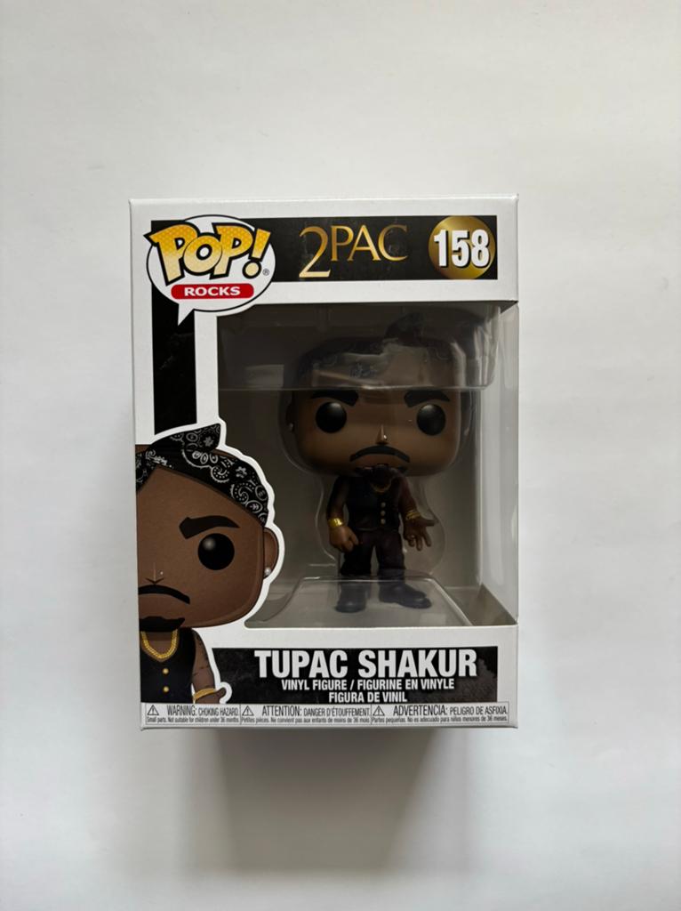 Funko Pop Tupac 2pac #158 California Love, Ophalen of Verzenden, Zo goed als nieuw, Pop, Beeldje of Miniatuur