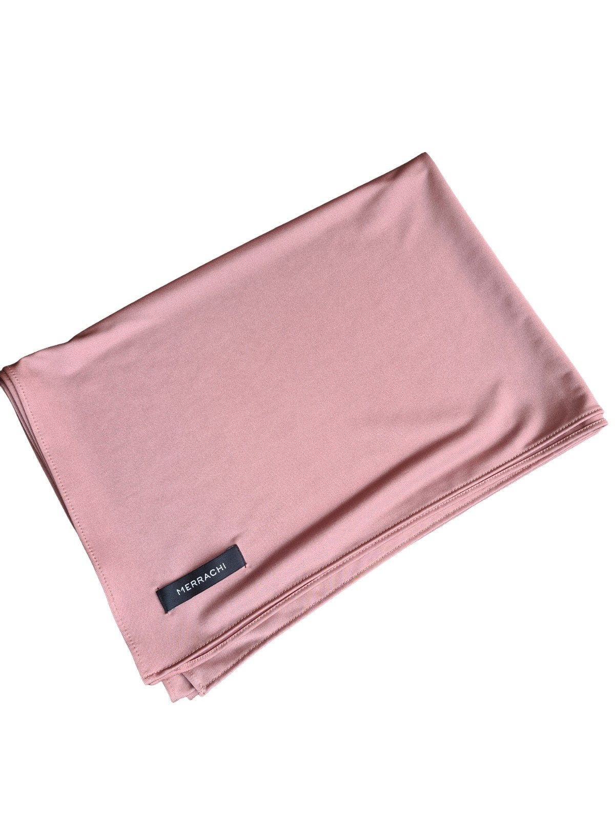 Roze Satin Jersey hoofddoek van Merrachi, Merrachi, Verzenden, Zo goed als nieuw