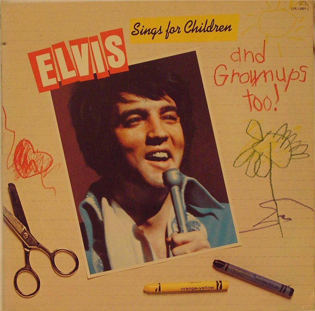 Elvis Presley. Sings For The Children, Gebruikt, Ophalen of Verzenden, Rock-'n-Roll, 12 inch