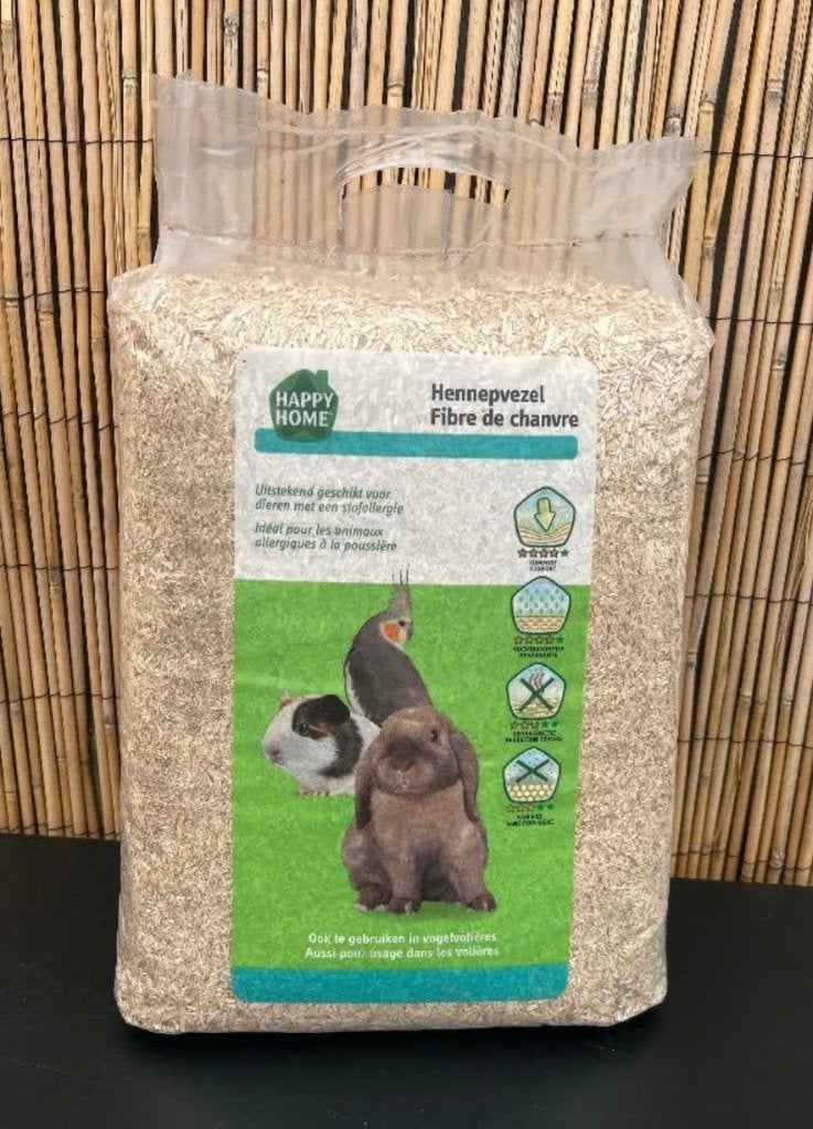 AFGEHAALD gratis hennepvezel voor dierenverblijf, Dieren en Toebehoren, Ophalen, Nieuw