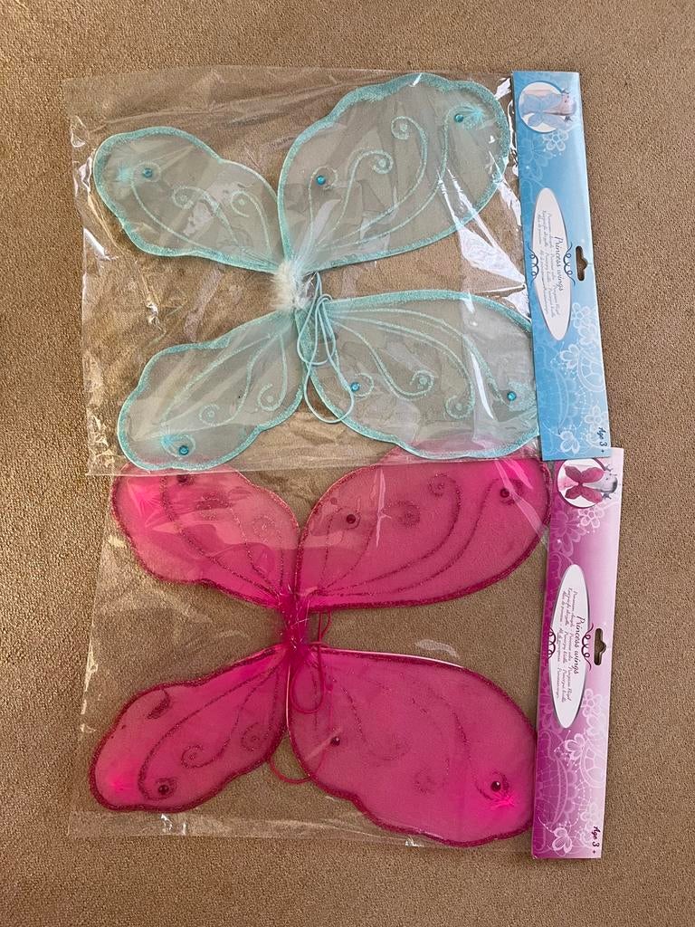 10x Prinsessenvleugels, Ophalen of Verzenden, Nieuw, Jongen of Meisje