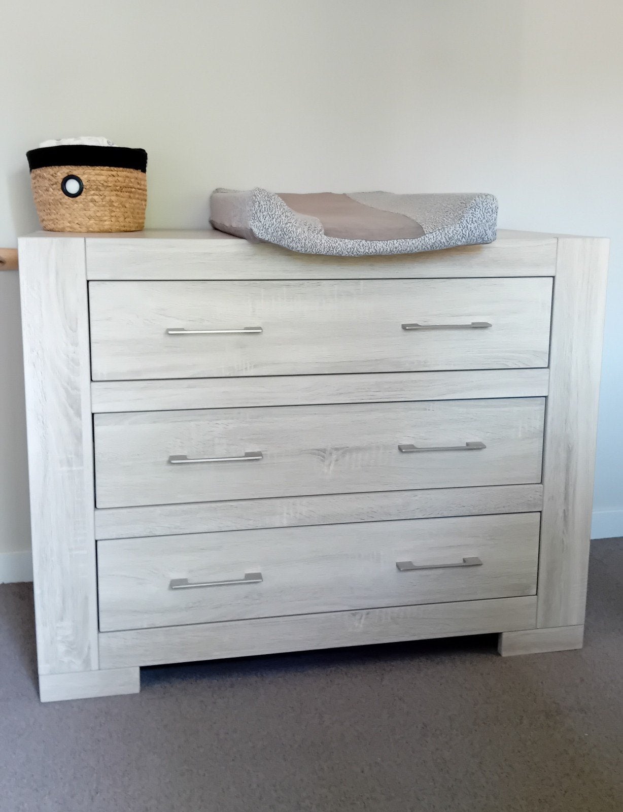 Interbaby commode en ledikant, 70 tot 85 cm, 140 tot 160 cm, Zo goed als nieuw, Ophalen