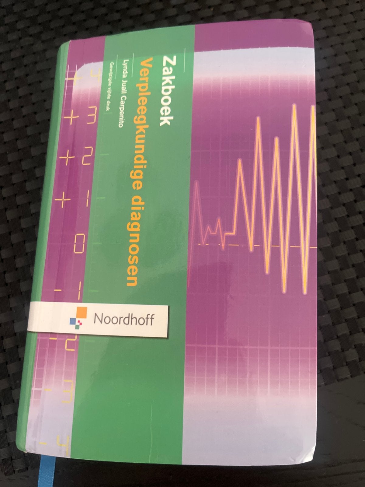Zakboek Verpleegkundige Diagnosen - Lynda Juall Carpenito, Boeken, Ophalen of Verzenden, Gamma, Zo goed als nieuw, HBO