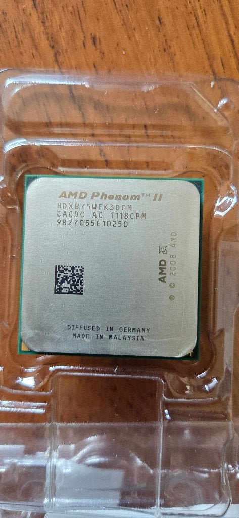 AMD Phenom II X3 B75 (3.0 GHz, 3-Core), Computers en Software, Processors, Gebruikt, Overige, Socket AM3, AMD Phenom II
