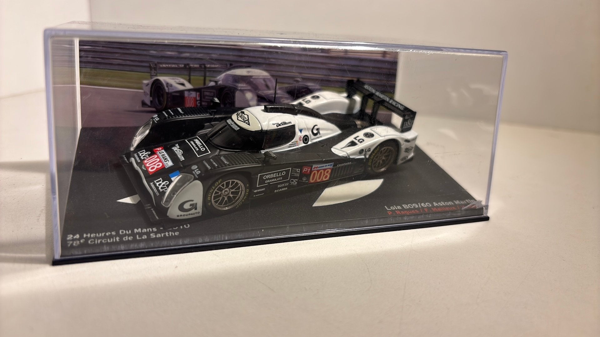 Lola b09/60 aston martin 24h du mans altaya 1.43, Overige merken, Auto, Ophalen of Verzenden, A