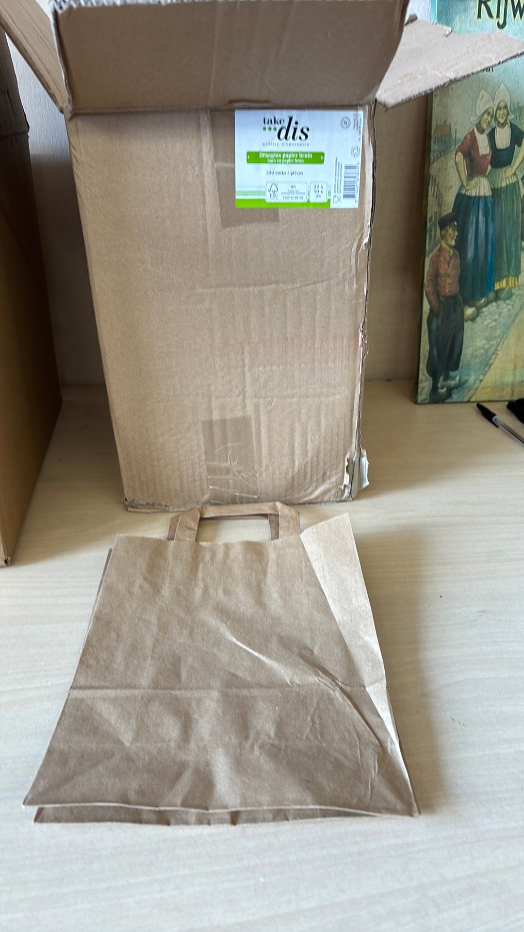 Papieren tasjes, Ophalen of Verzenden, Nieuw