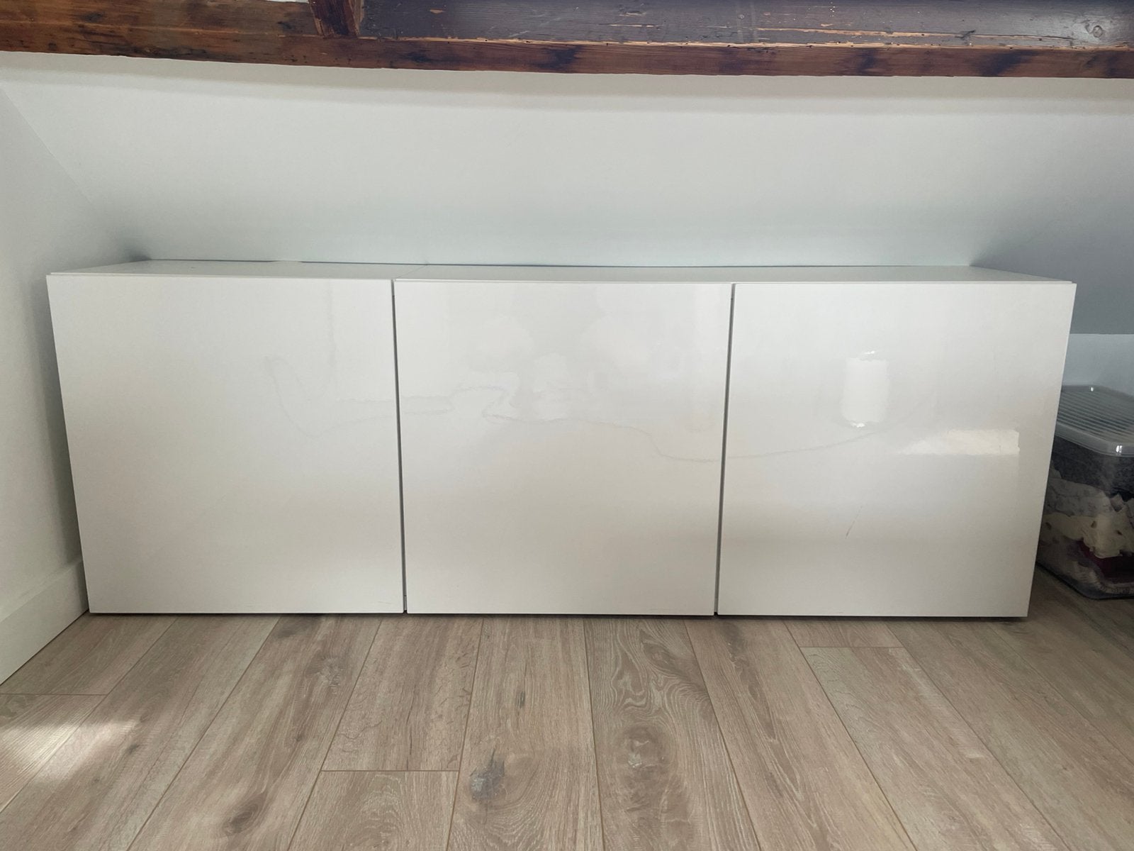 Ikea BESTA kast wit, Ophalen, Gebruikt, 150 tot 200 cm, Minder dan 100 cm