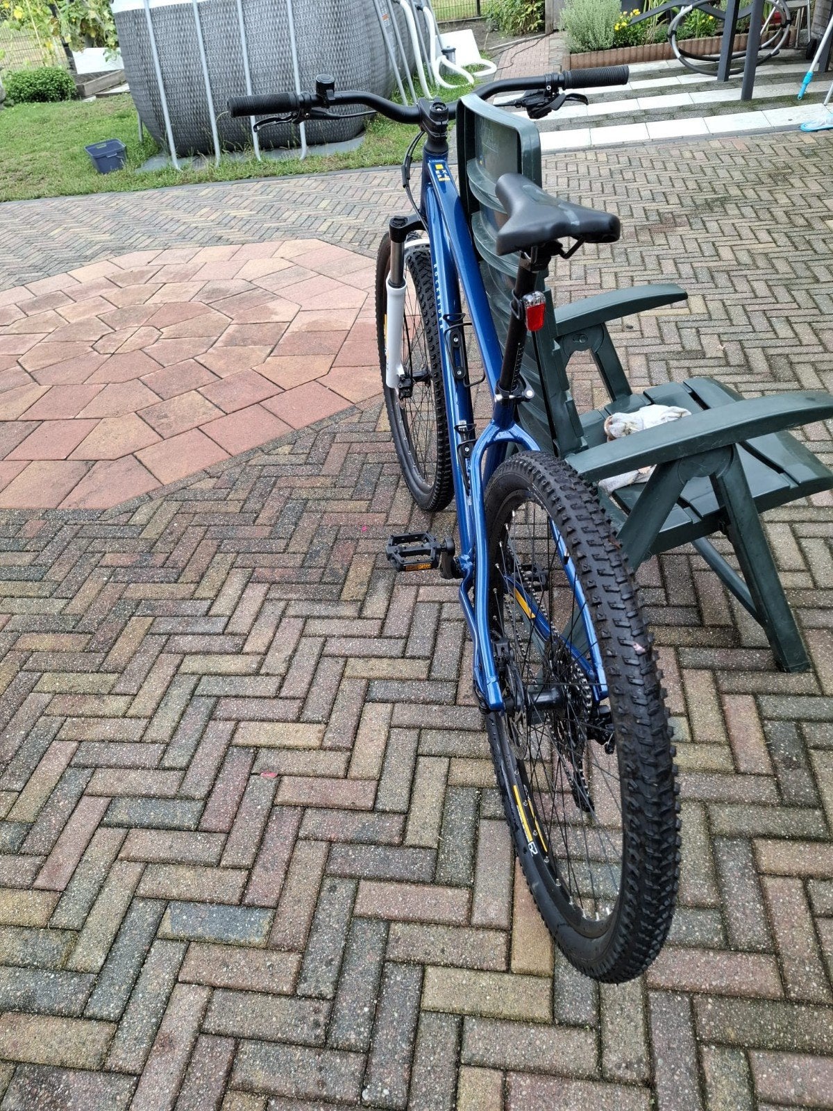 Rockrider EXPL 520 Mountainbike 29 inch BLAUW, Hardtail, Heren, Zo goed als nieuw, Schijfrem
