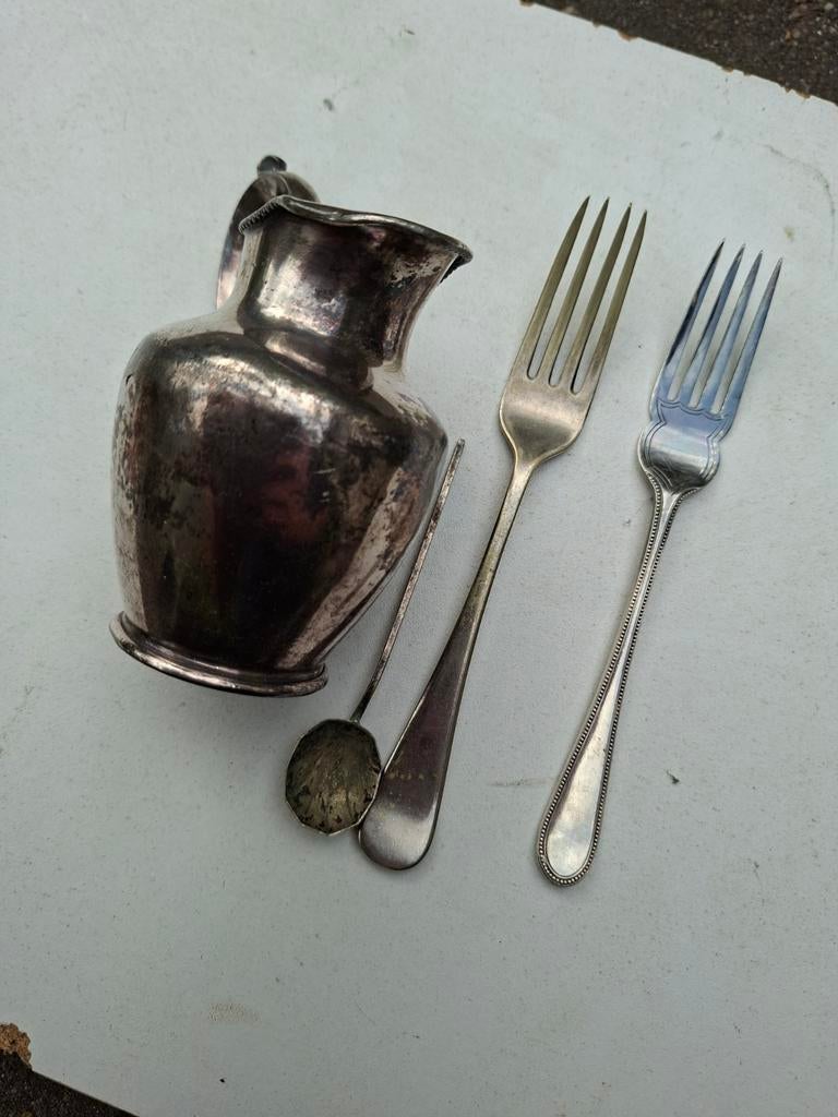 Oud bestek gemerkt, Ophalen of Verzenden