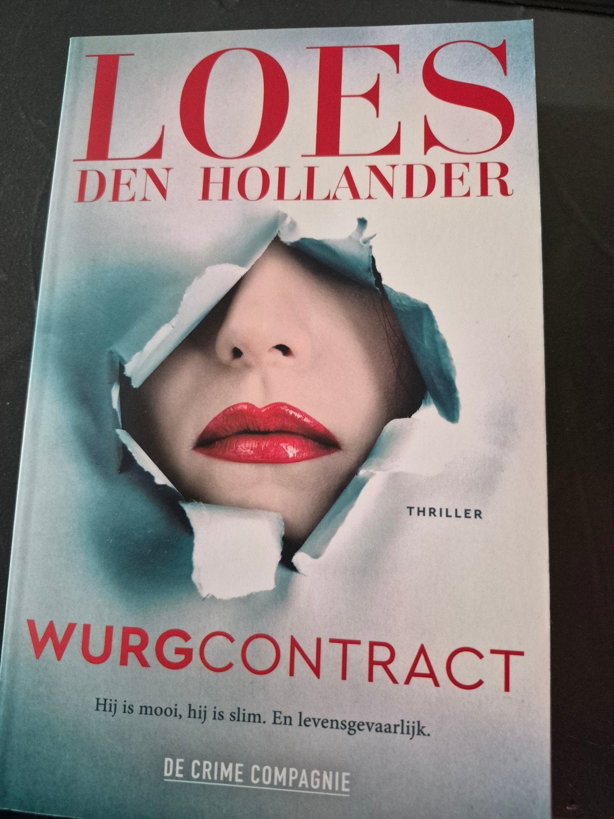 Loes den Hollander - Wurgcontract (Thriller), Verzenden, Zo goed als nieuw, Loes den Hollander, Nederland