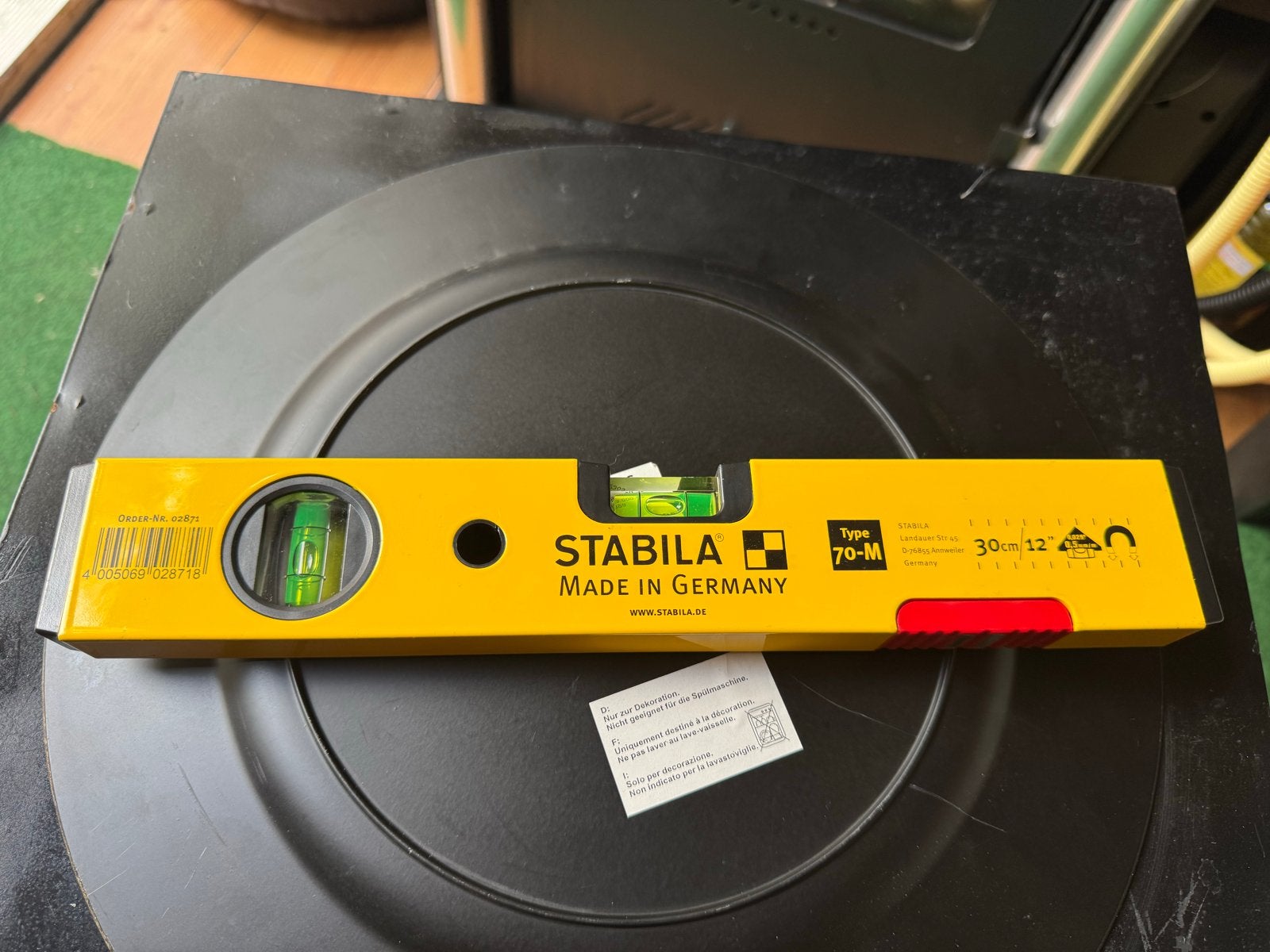 Stabila Waterpas Type 70-M - 30 cm, Overige merken, Nieuw, Ophalen of Verzenden, A