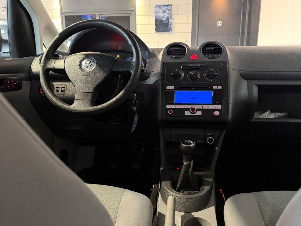 Volkswagen CADDY 1.6 OPTIVE 7P. l AIRCO l TREKHAAK l ELEK RA, Auto's, 730 kg, Gebruikt, Met garantie (alle), 102 pk
