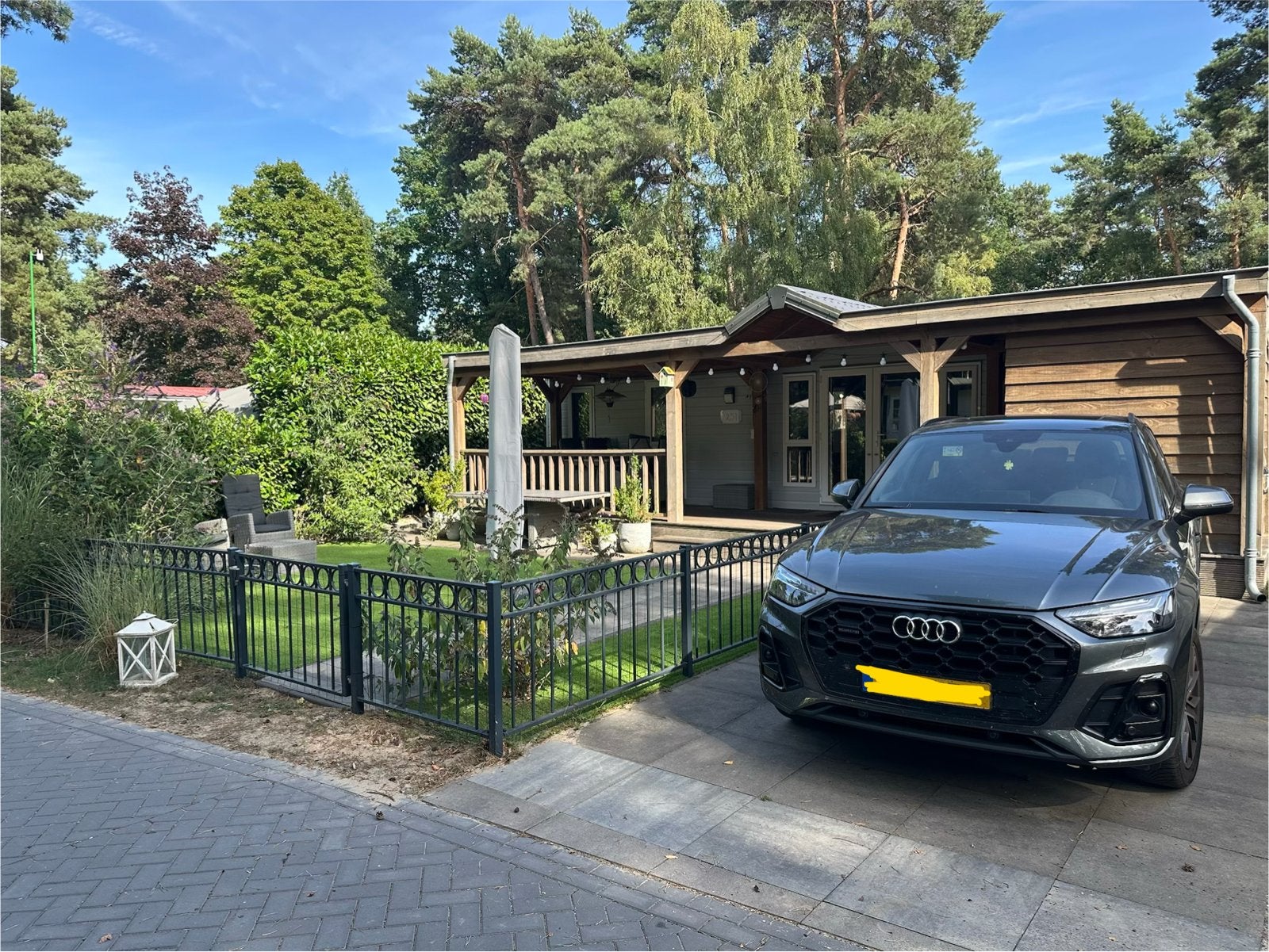 Sfeervol chalet op de Heldensebossen met tuin en parkeerplaa, Ophalen, Zo goed als nieuw
