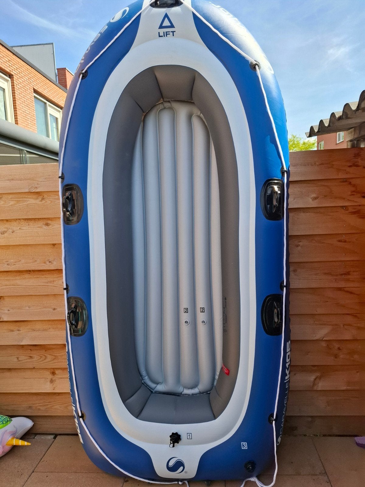 Sevylor Caravelle K105 - Opblaasboot voor 3 personen, Ophalen, Zo goed als nieuw