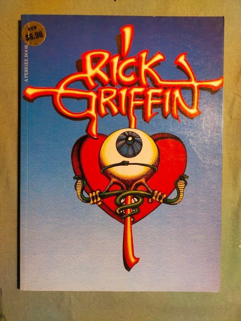Rick Griffin - Briljant underground tekenaar en typograaf, Ophalen of Verzenden, Zo goed als nieuw, Schilder- en Tekenkunst