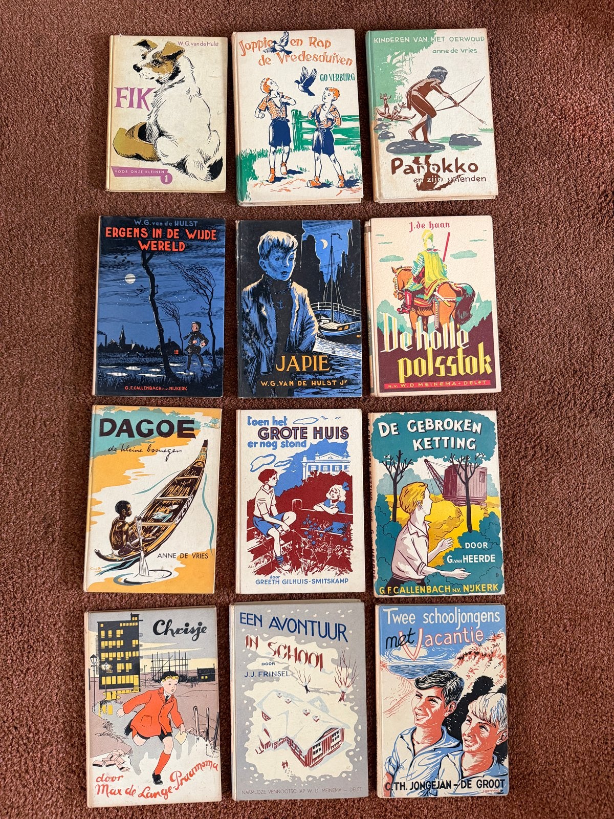 Vintage kinderboeken collectie - Jaren '30 tot '60, Boeken, Ophalen, Gelezen, Fictie algemeen