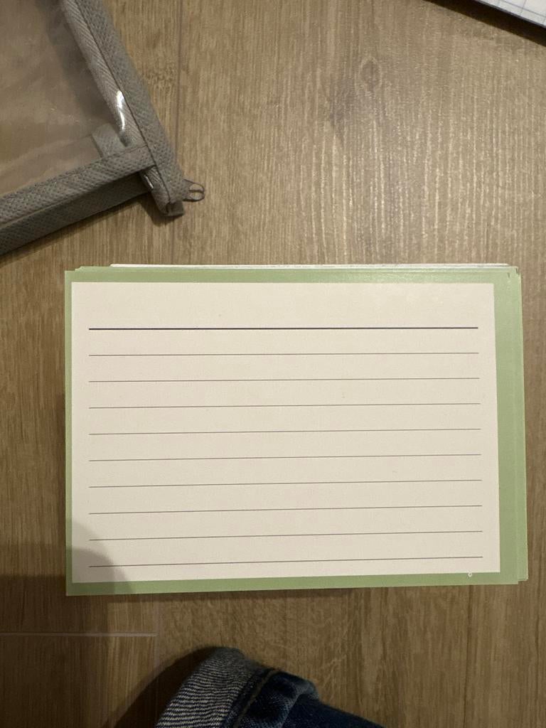 Flash cards, Ophalen of Verzenden, Nieuw