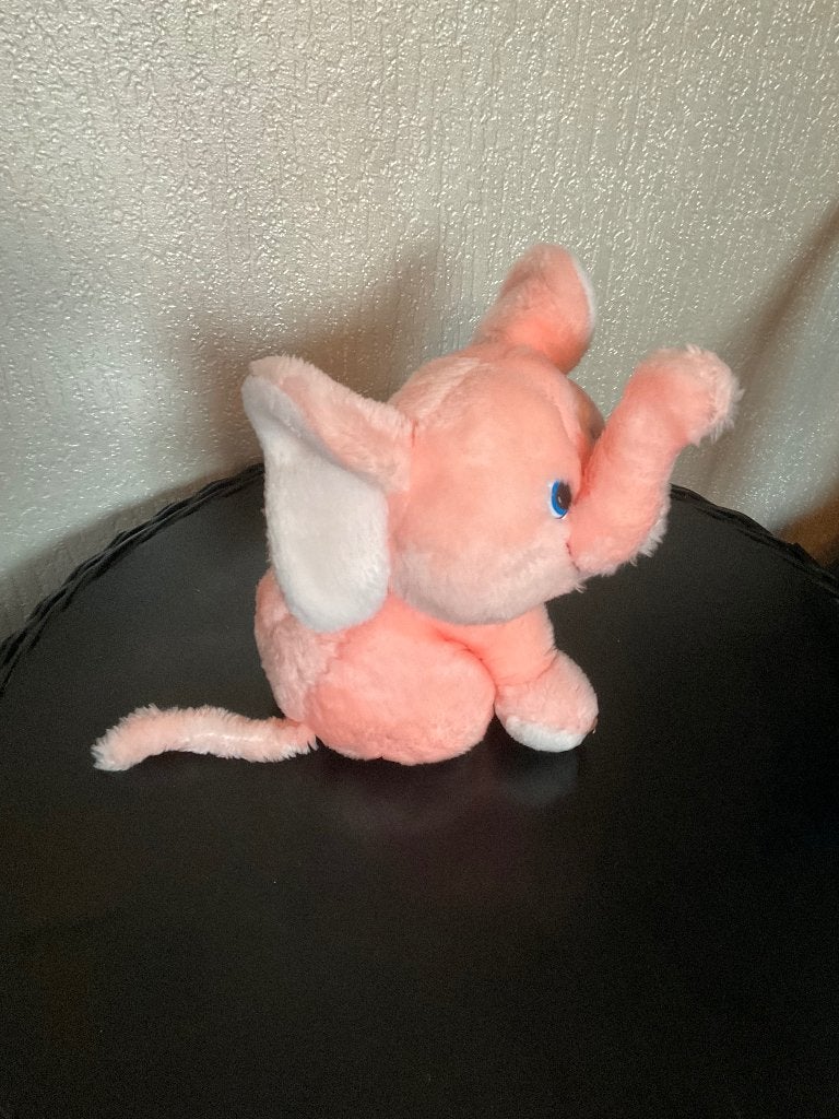 Schattige roze olifantknuffel (27 cm H), Ophalen, Zo goed als nieuw, Middelgroot (20 tot 80 cm), Roze