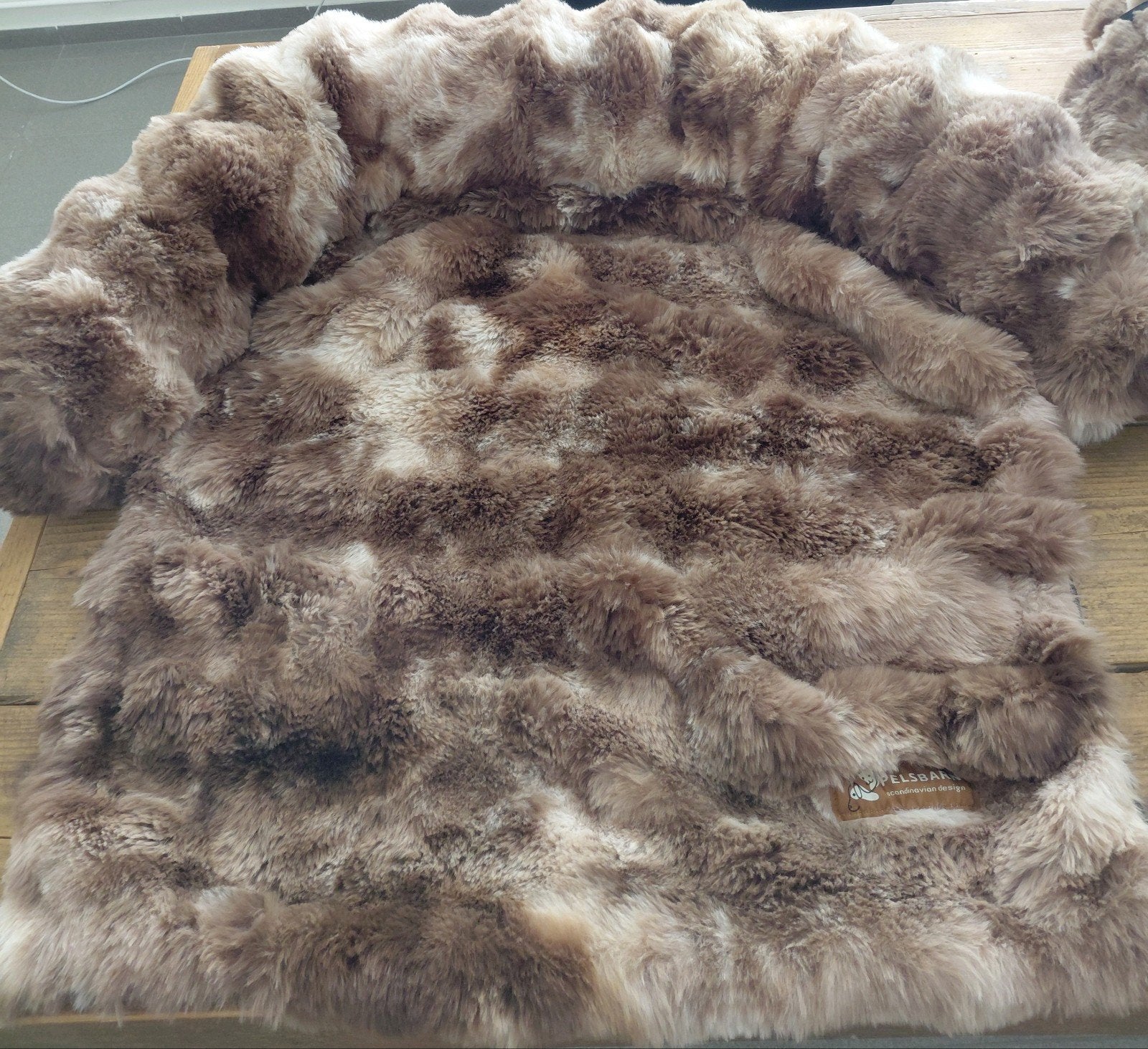 Pelsbarn bed Xs/s luxe editie bruin, Verzenden, Nieuw