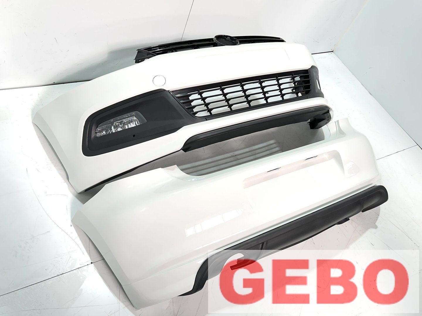 Volkswagen polo 6R 6C 2009/2017 r-line voorbumper compleet, -, -, Nieuw, Bumper