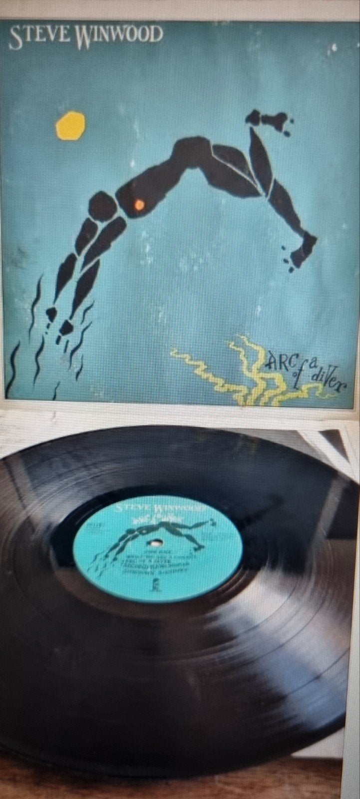 Steve Winwood - Arc of a Diver LP (Pop/Rock), Cd's en Dvd's, Vinyl | Pop, LP, Gebruikt, Pop, Ophalen of Verzenden