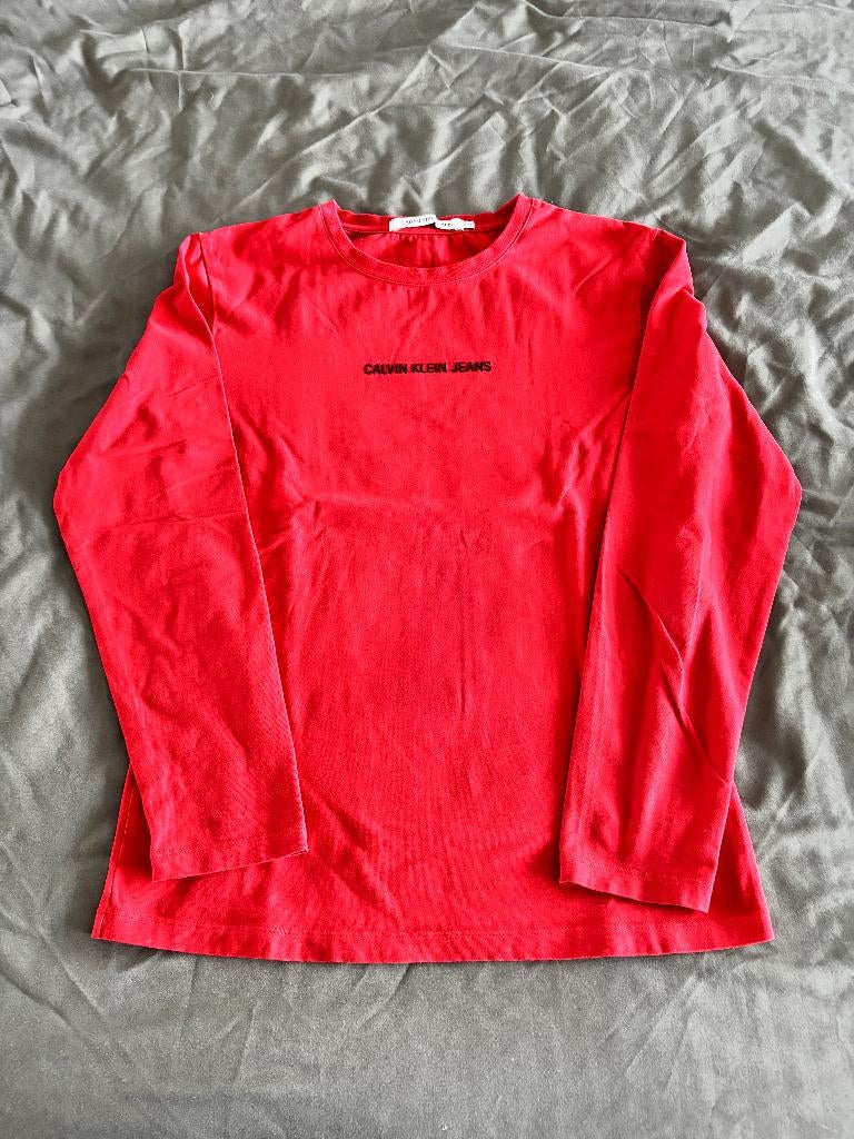 diverse kinder T-shirts, Jongen of Meisje, Zo goed als nieuw, Shirt of Longsleeve, Calvin Klein