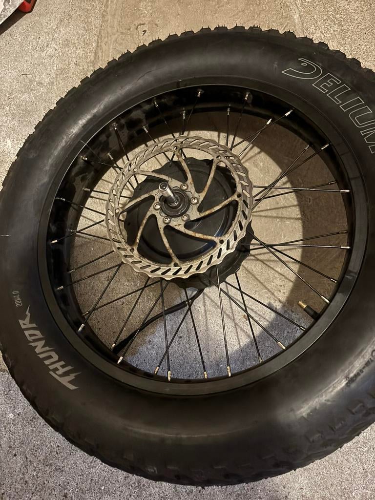 Fatbike motor, Motoren, Ophalen