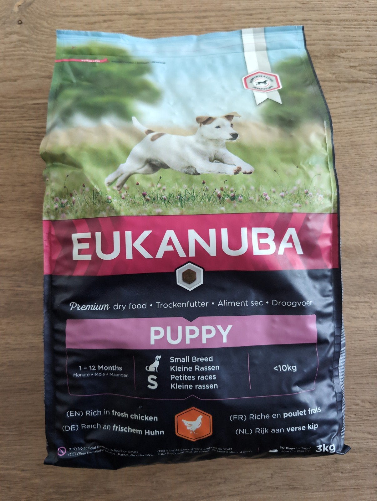 eukanuba puppy S kip 3 kg, Dieren en Toebehoren, Ophalen of Verzenden, Hond