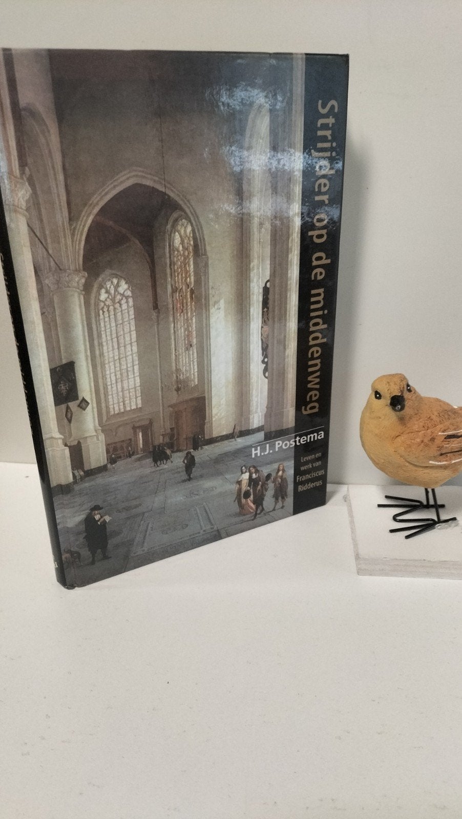 Postema, H.J. ; Strijder op de middenweg (F. Ridderus), Boeken, Ophalen of Verzenden, Gelezen, Christendom | Protestants
