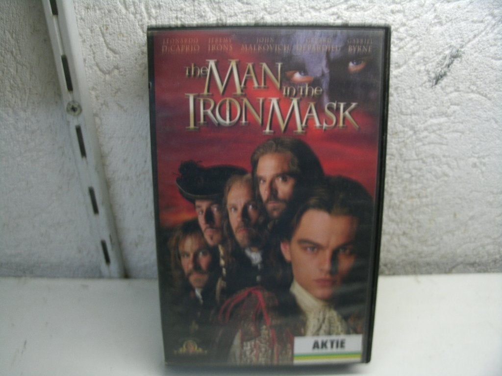vhs 42b the man in the iron mask, Alle leeftijden, Ophalen of Verzenden, Zo goed als nieuw, Actie en Avontuur