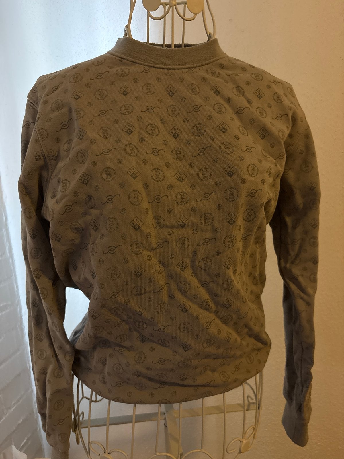 Banlieue trui met patroon - Maat XS, Kleding | Dames, Ophalen, Zo goed als nieuw, Maat 34 (XS) of kleiner, Grijs