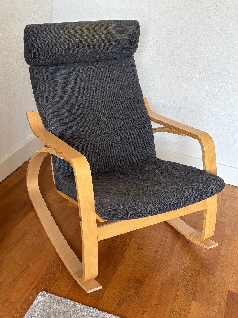 Relax stoel, Ophalen, Hout, Zo goed als nieuw, 50 tot 75 cm