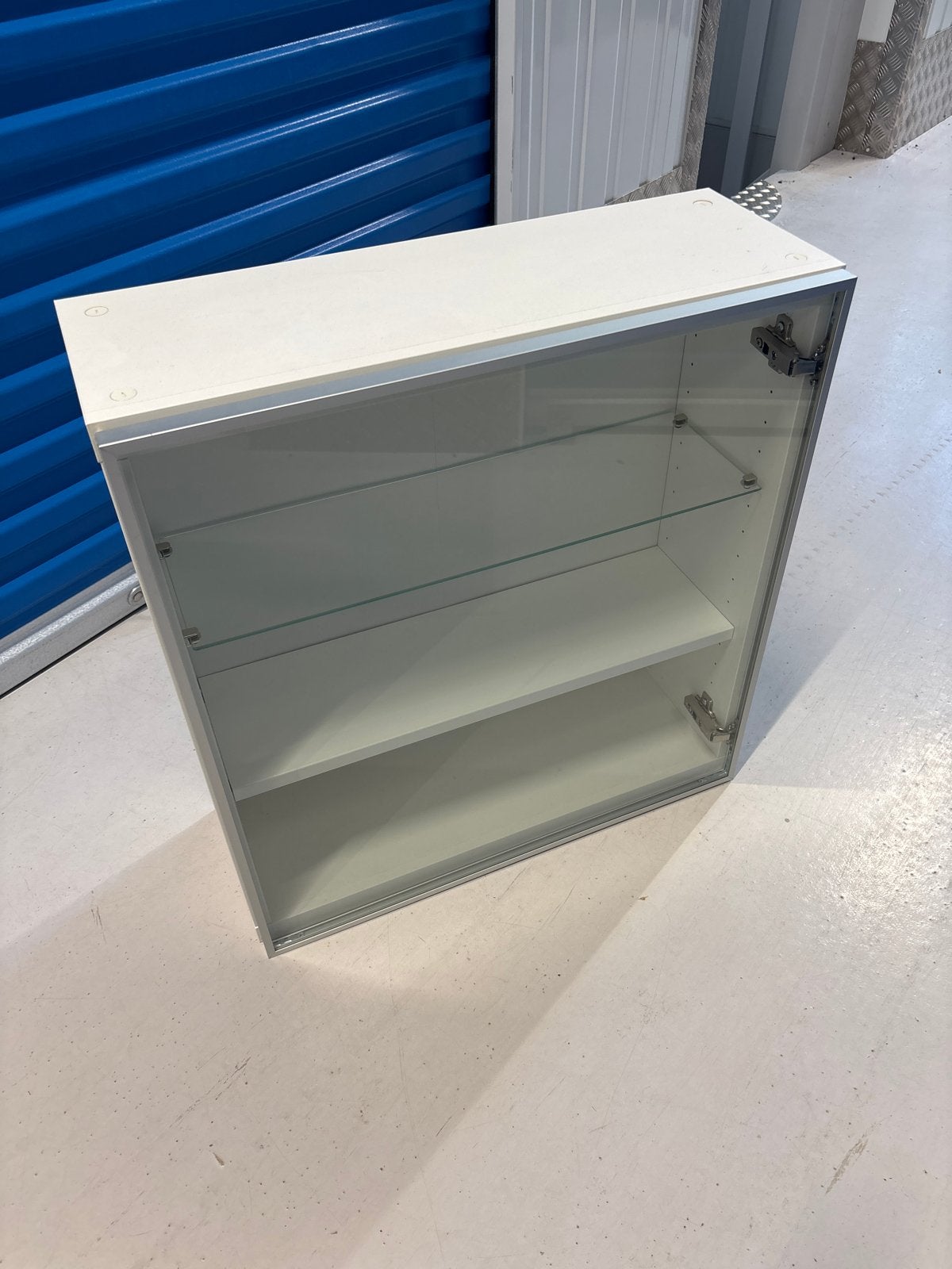 IKEA Vitrinekast 2 stuks, Ophalen, Minder dan 50 cm, Gebruikt, Glas