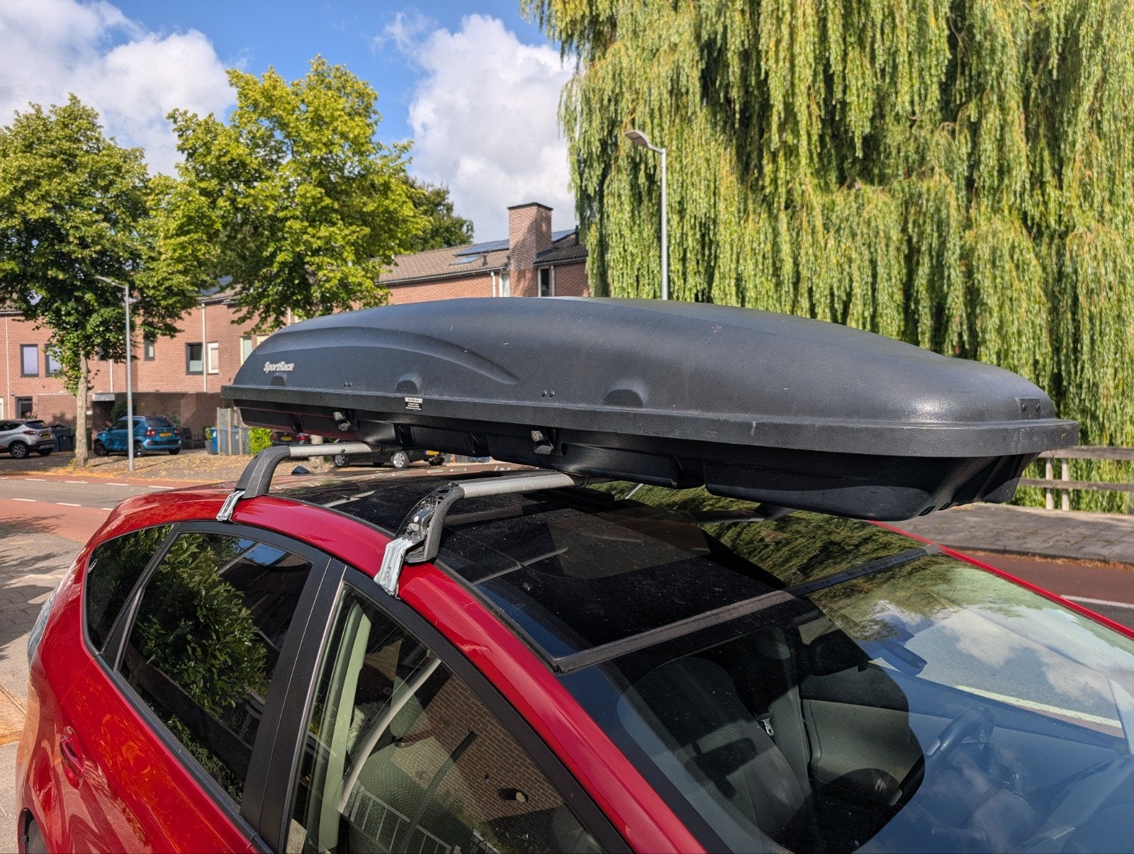 Sportrack dakkoffer - Enorm veel ruimte (230x60x40 cm), Auto diversen, Dakkoffers, Ophalen