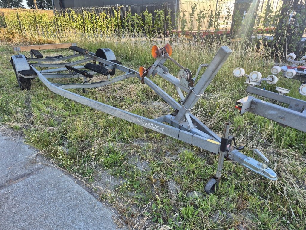 Boot trailer voor boten tot 6.5 meter, Gebruikt
