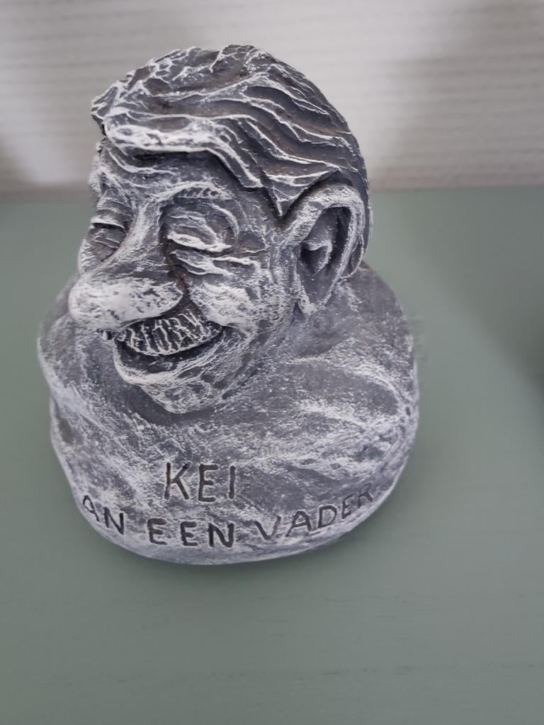 Beeldje 'Een kei van een vader' - Vaderdag cadeau, Ophalen, Nieuw