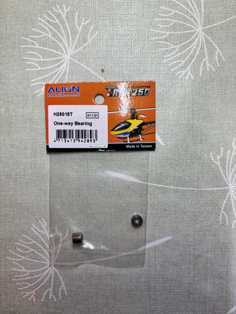 Align T-Rex 250 One-way Bearing H25018T, Ophalen of Verzenden, Nieuw, Overige typen, Helikopter