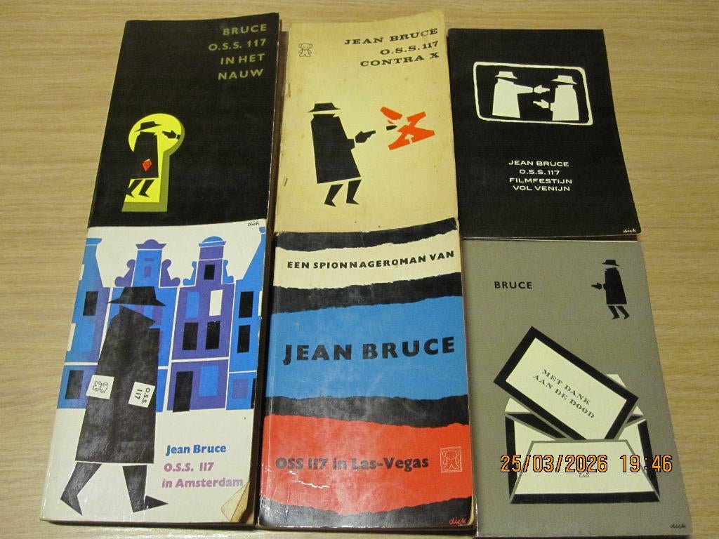 Jean Bruce pockets (zwarte beertjes), Boeken, Detectives, Ophalen of Verzenden, Gelezen