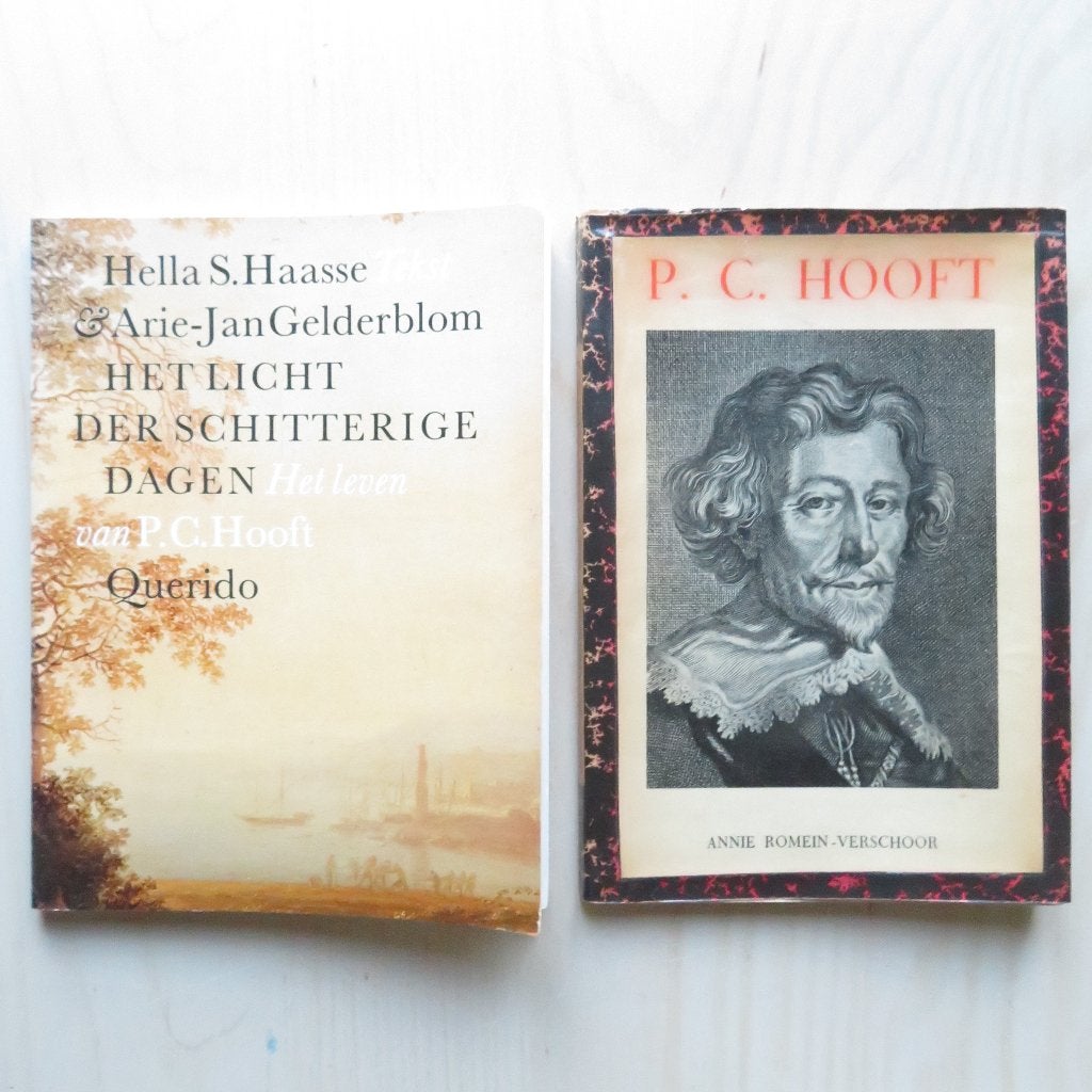 P.C. Hooft, 2 boeken (door Haasse en door Romein-Verschoor), Boeken, Gelezen, Ophalen of Verzenden, Nederland, P.C. Hooft
