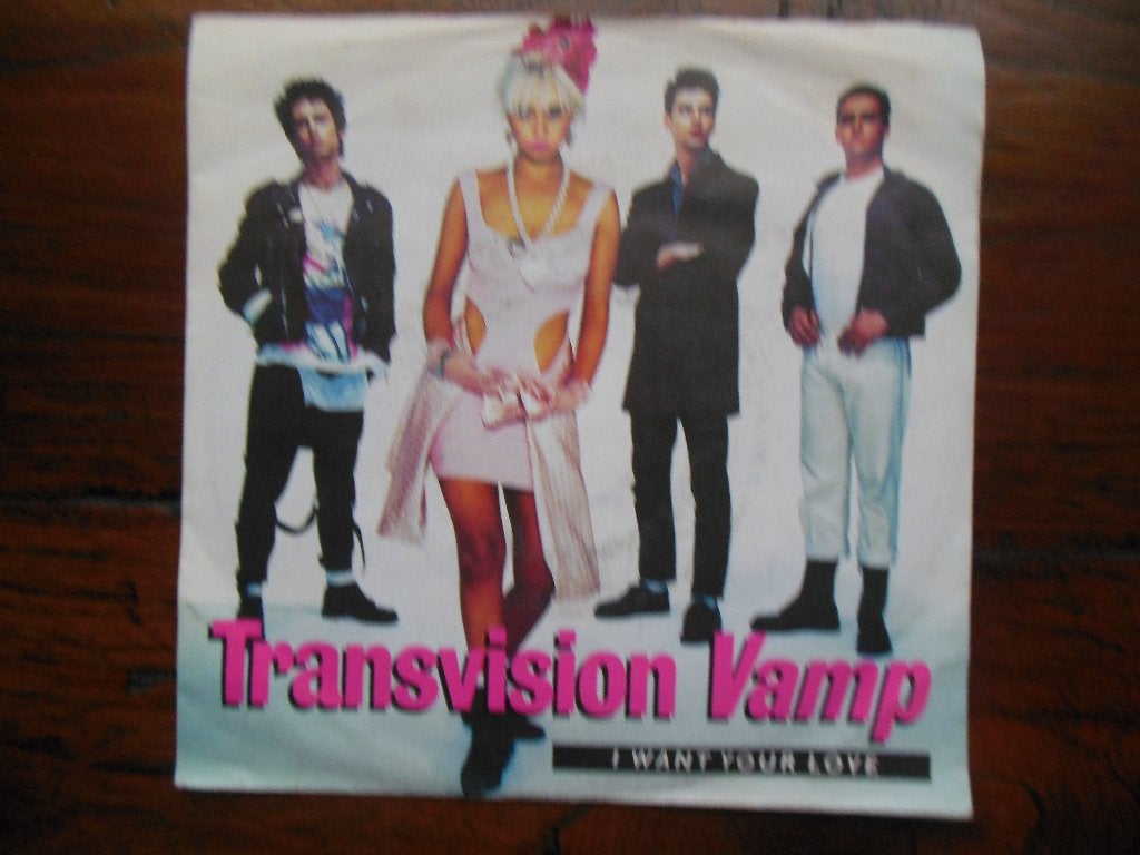 single transvision vamp i want your love 45rpm punkrock 7', Gebruikt, 7 inch, Ophalen of Verzenden, Pop